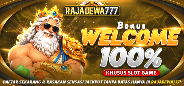 WELCOME BONUS NEW MEMBER 100%